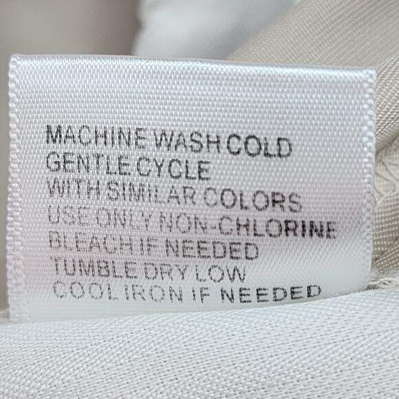 Walter Hagen Men 34x28 Beige Khaki Flat Front Cuffed Dress Pants Trousers Career - Picture 15 of 15